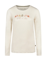 Charlie Choe Lovely Nights off white pyjama shirt
