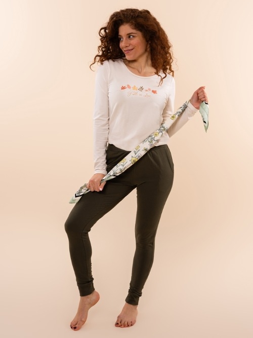 Charlie Choe Lovely Nights green legging