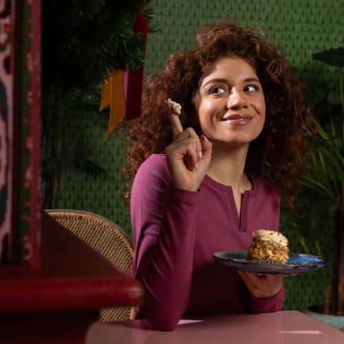 Charlie Choe Cozy Days purple pyjama shirt