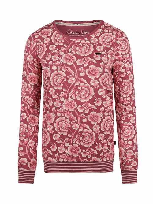 Charlie Choe Cozy Days purple pyjama shirt