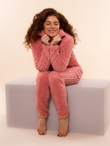 Charlie Choe Cozy Days mauve pajama