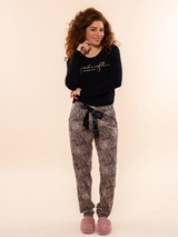 Charlie Choe Cozy Days pink pyjama pant