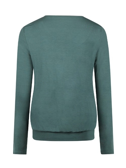 Charlie Choe Cozy Days green pyjama shirt