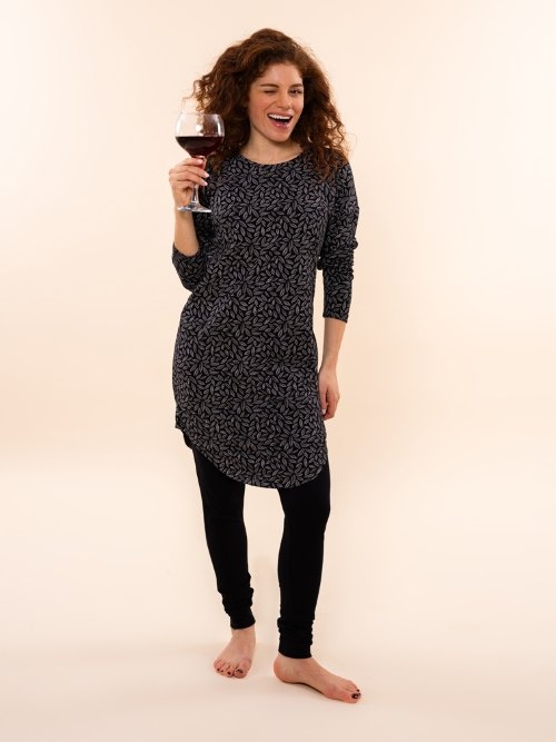 Charlie Choe Fall in Love black nightdress