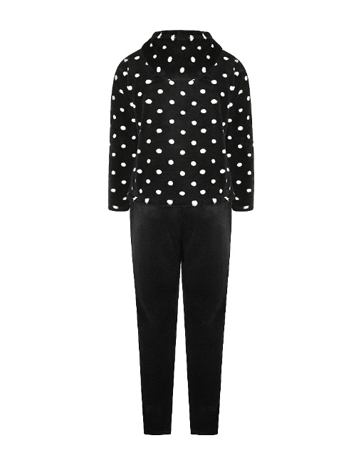 Charlie Choe Fall in Love black pajama