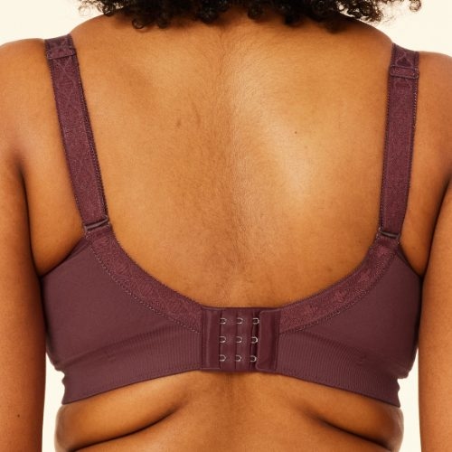 Sugar Candy Basic plum wireless bra
