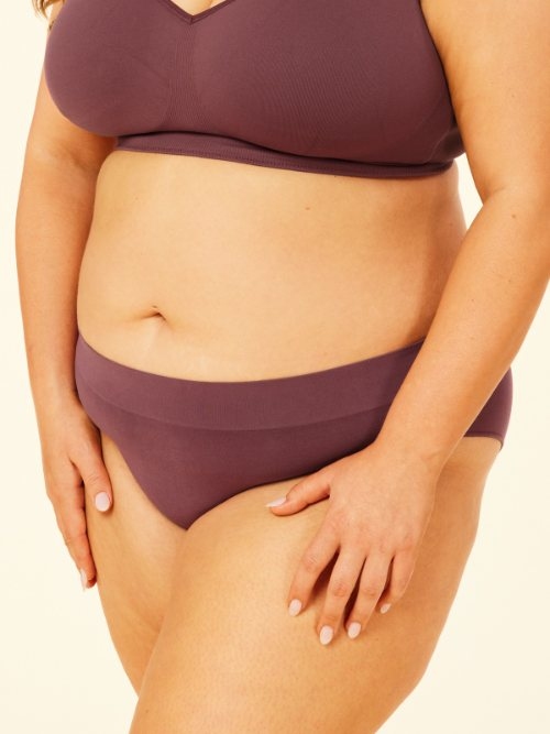 Sugar Candy Basic plum brief