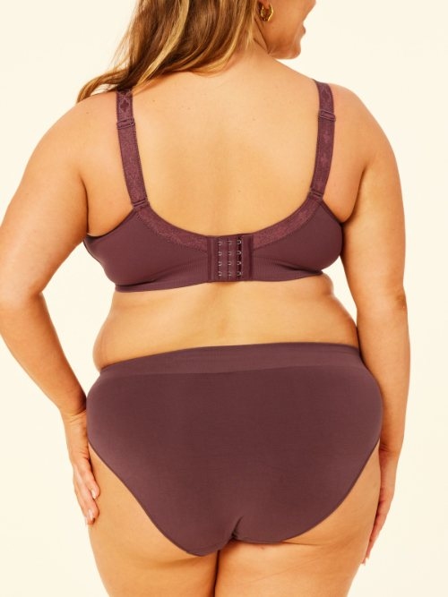 Sugar Candy Basic plum brief