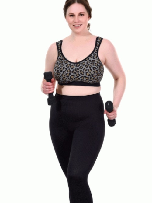 Anita Active Extreme Control black/print sport bra