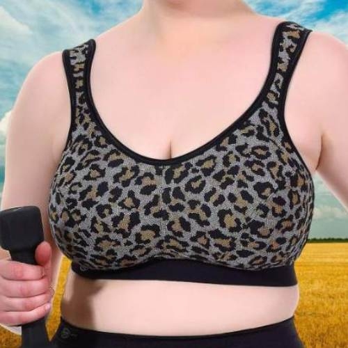 Anita Active Extreme Control black/print sport bra