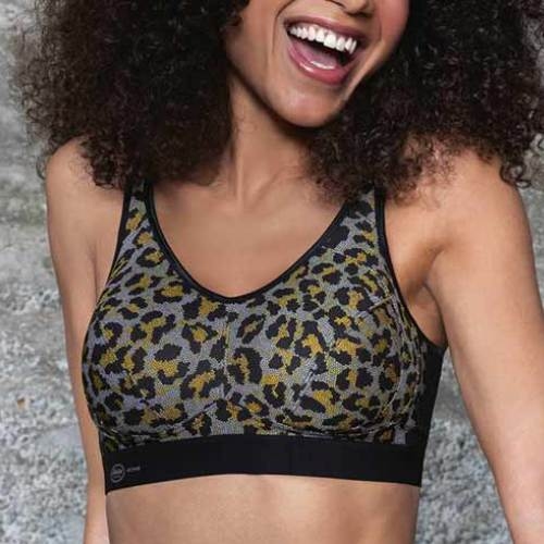 Anita Active Extreme Control black/print sport bra
