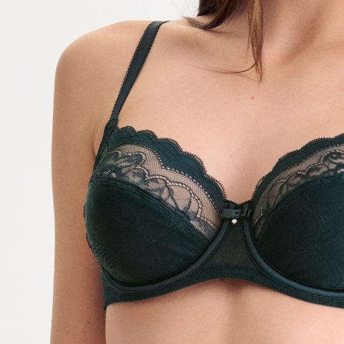 Lisca Evelyn green non-padded bra