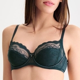 Lisca Evelyn green non-padded bra
