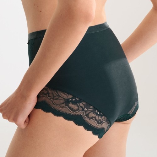 Lisca Evelyn green high waist brief