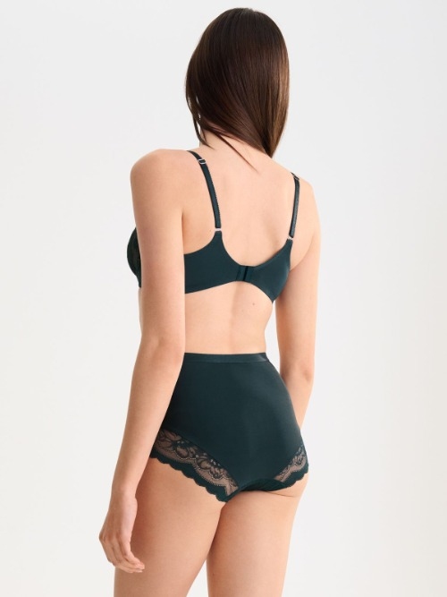 Lisca Evelyn green high waist brief