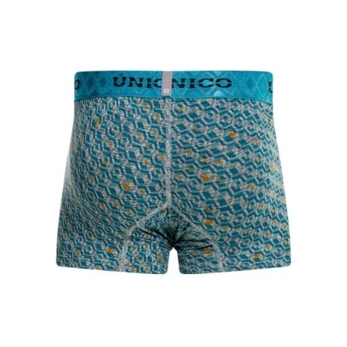 Mundo Unico Cubo green/print sport boxershort