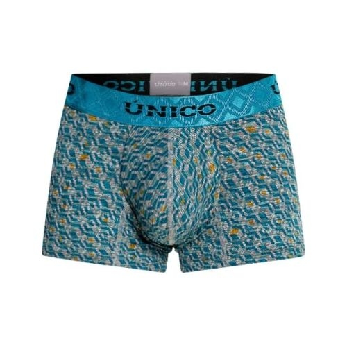 Mundo Unico Cubo green/print sport boxershort
