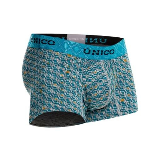Mundo Unico Cubo green/print sport boxershort