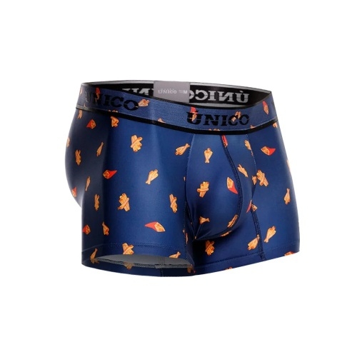 Mundo Unico Churro navy/print sport boxershort