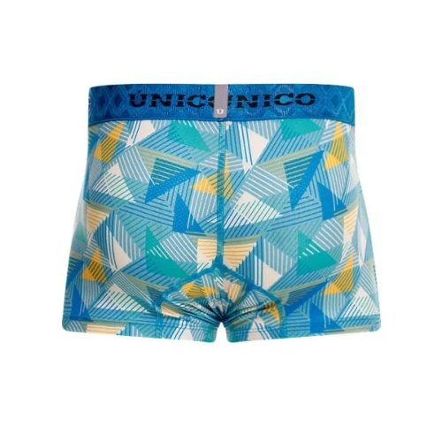 Mundo Unico Escalena blue/print sport trunk