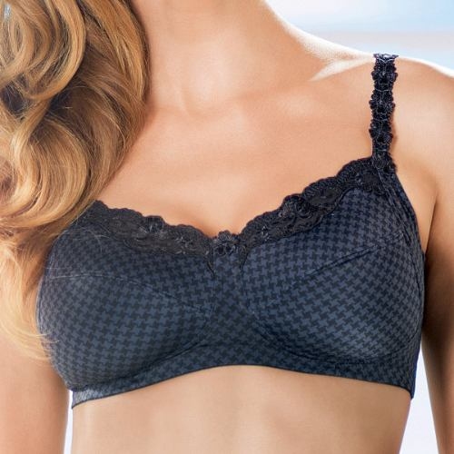 Anita Care Josephine blue/black prosthesis bra