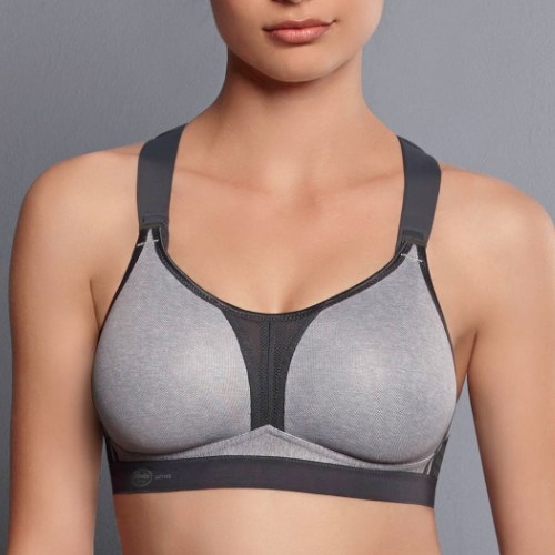 Anita Active DynamiX Star grey sport bra