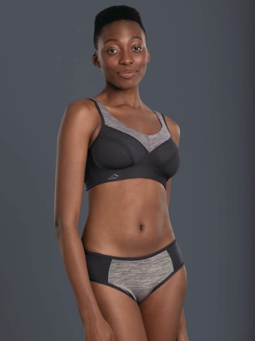 Anita Active Sport Tights Compression PanAlp grey/black sport bra