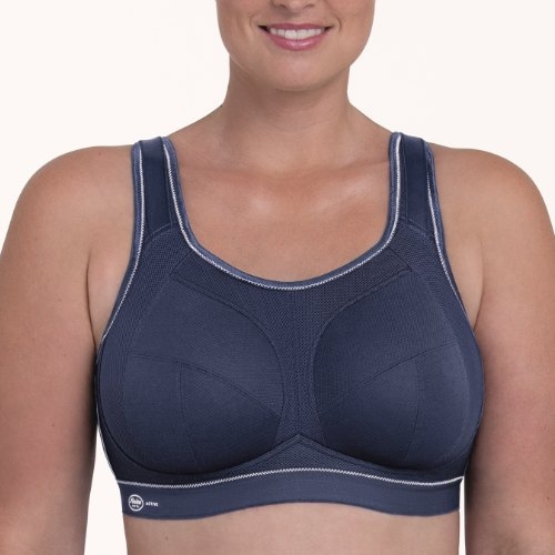 Anita Active Extreme Control navy blue sport bra