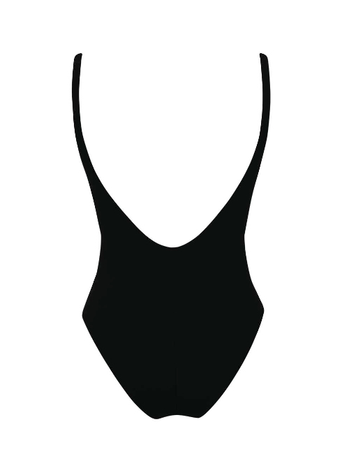 Rosa Faia Swimwear Pure Suit Luxe black bathingsuit