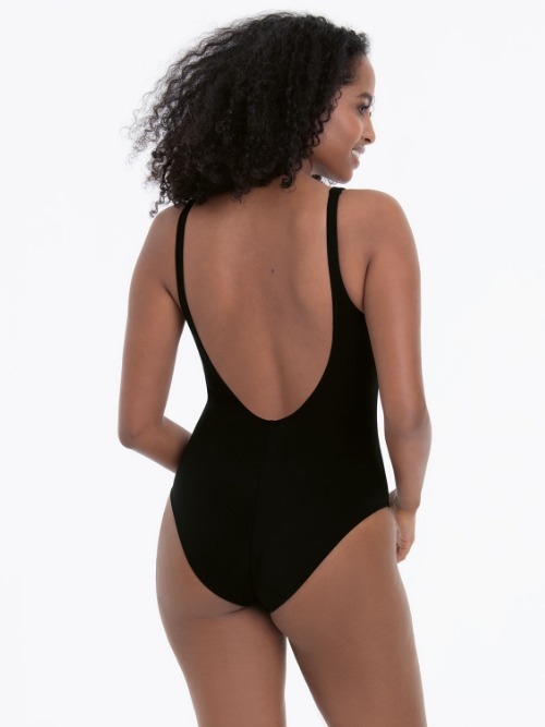 Rosa Faia Swimwear Pure Suit Luxe black bathingsuit