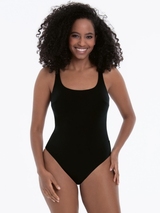 Rosa Faia Swimwear Pure Suit Luxe black bathingsuit