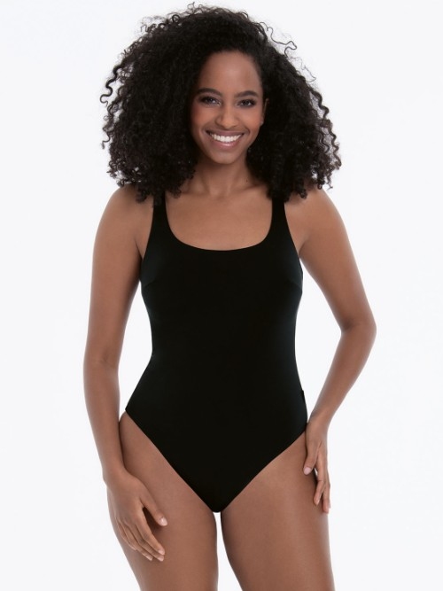 Rosa Faia Swimwear Pure Suit Luxe black bathingsuit