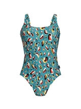 Rosa Faia Swimwear Clara aqua bathingsuit