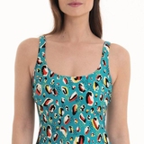 Rosa Faia Swimwear Clara aqua bathingsuit