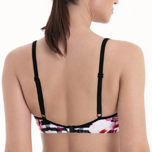 Anita Swimwear Mavi black/white soft-cup bikini bra