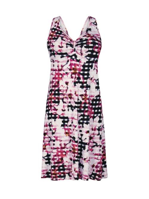 Anita Swimwear Mala black/white beach dress