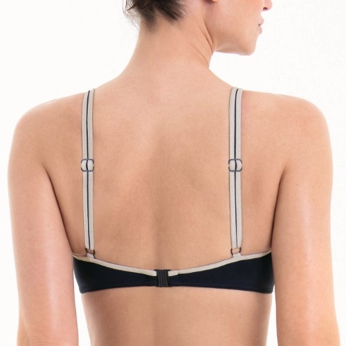 Anita Swimwear Amina navy blue padded bikini bra