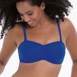 Rosa Faia Swimwear Ella blue soft-cup bikini bra
