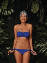 Rosa Faia Swimwear Ella blue soft-cup bikini bra