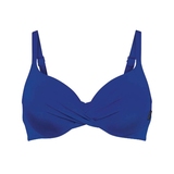 Rosa Faia Swimwear Allegra blue soft-cup bikini bra