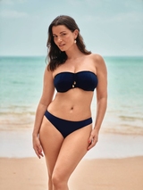 Rosa Faia Swimwear Ella blue soft-cup bikini bra