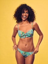 Rosa Faia Swimwear Eleonore green padded bikini bra