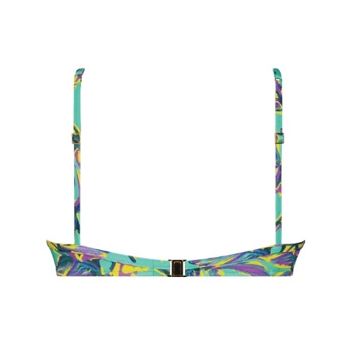 Rosa Faia Swimwear Eleonore green padded bikini bra