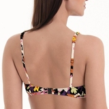 Rosa Faia Swimwear Milly black padded bikini bra