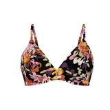 Rosa Faia Swimwear Milly black padded bikini bra