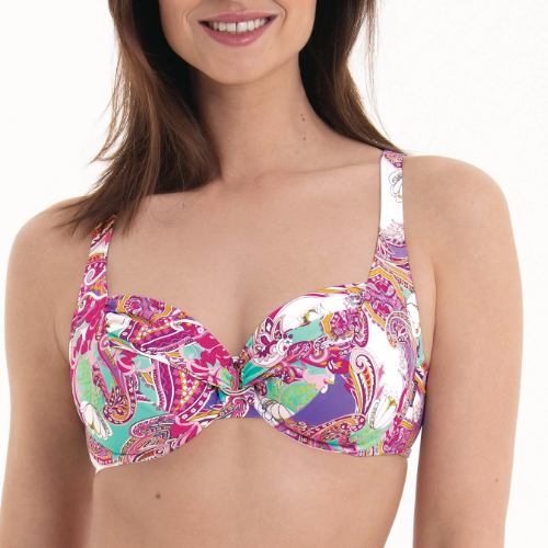 Rosa Faia Swimwear Hermine pink padded bikini bra