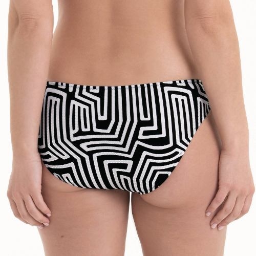 Rosa Faia Swimwear Lorie black bikini brief