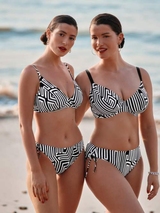 Rosa Faia Swimwear Lorie black bikini brief