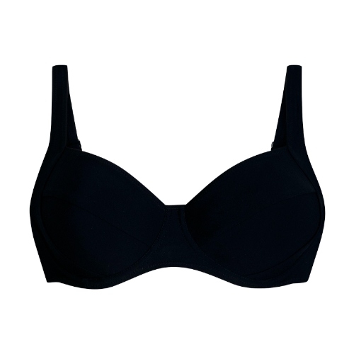 Rosa Faia Swimwear Sibel black soft-cup bikini bra