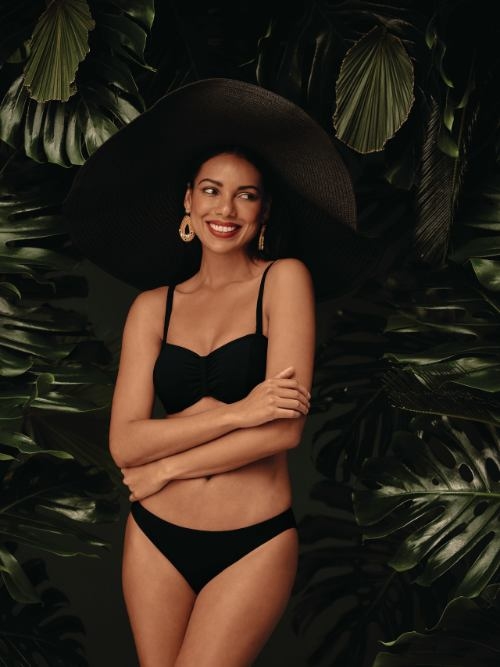 Rosa Faia Swimwear Brazil black bikini brief